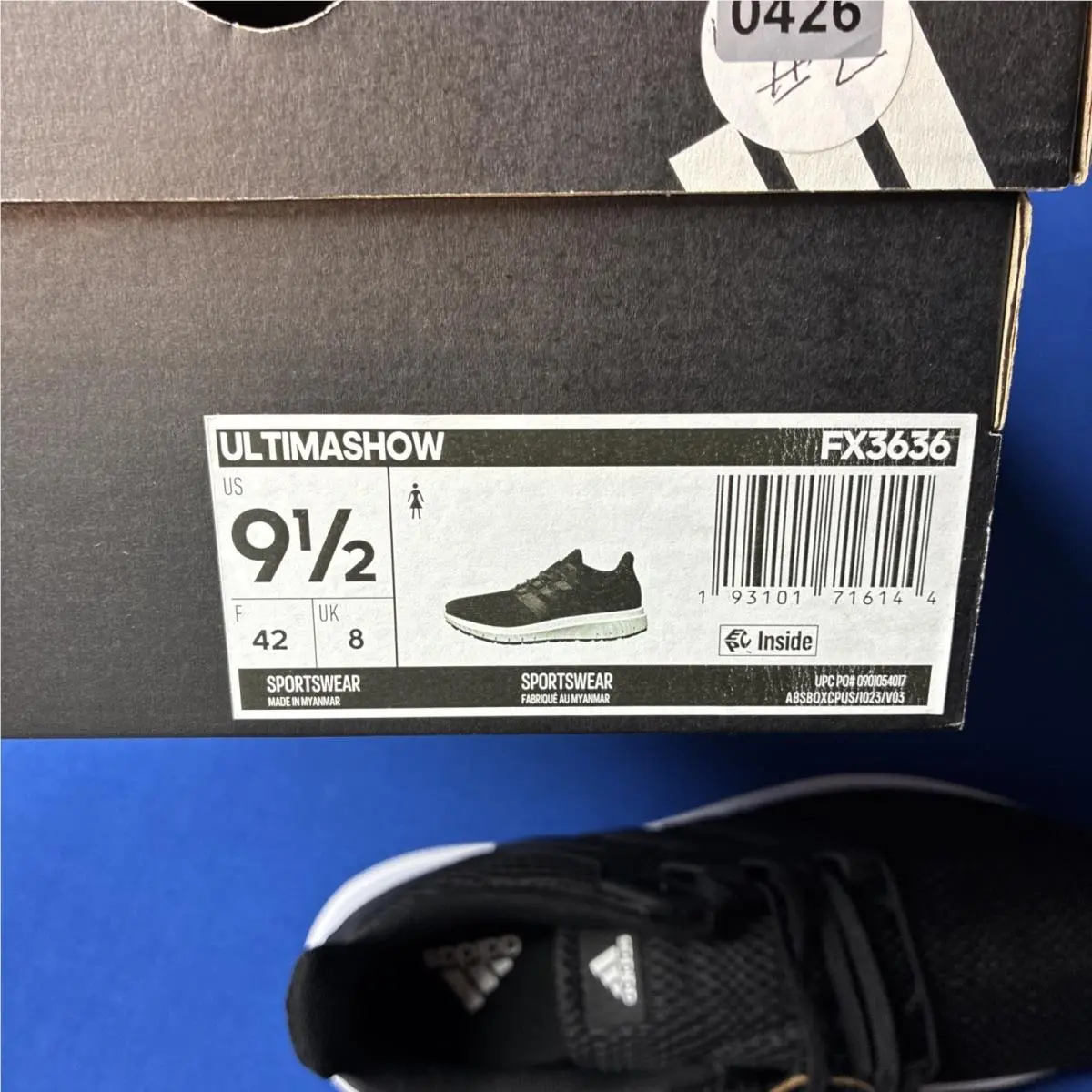 Adidas shoes - Ultimashow - Ultimashow - FX3636 - Black 6