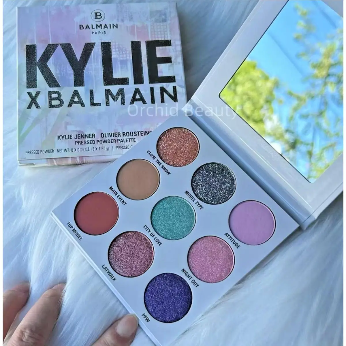 Kylie Cosmetics x Balmain Eyeshadow Palette Full Size