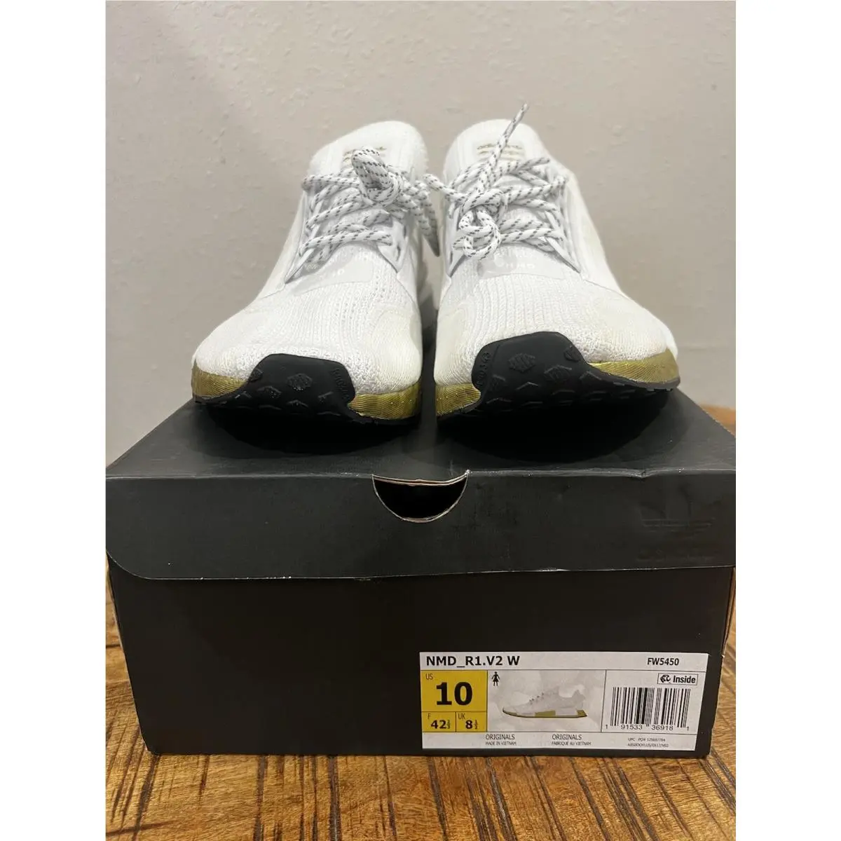 Adidas shoes - Adidas NMD_R1 V2 - FW5450 - White 7