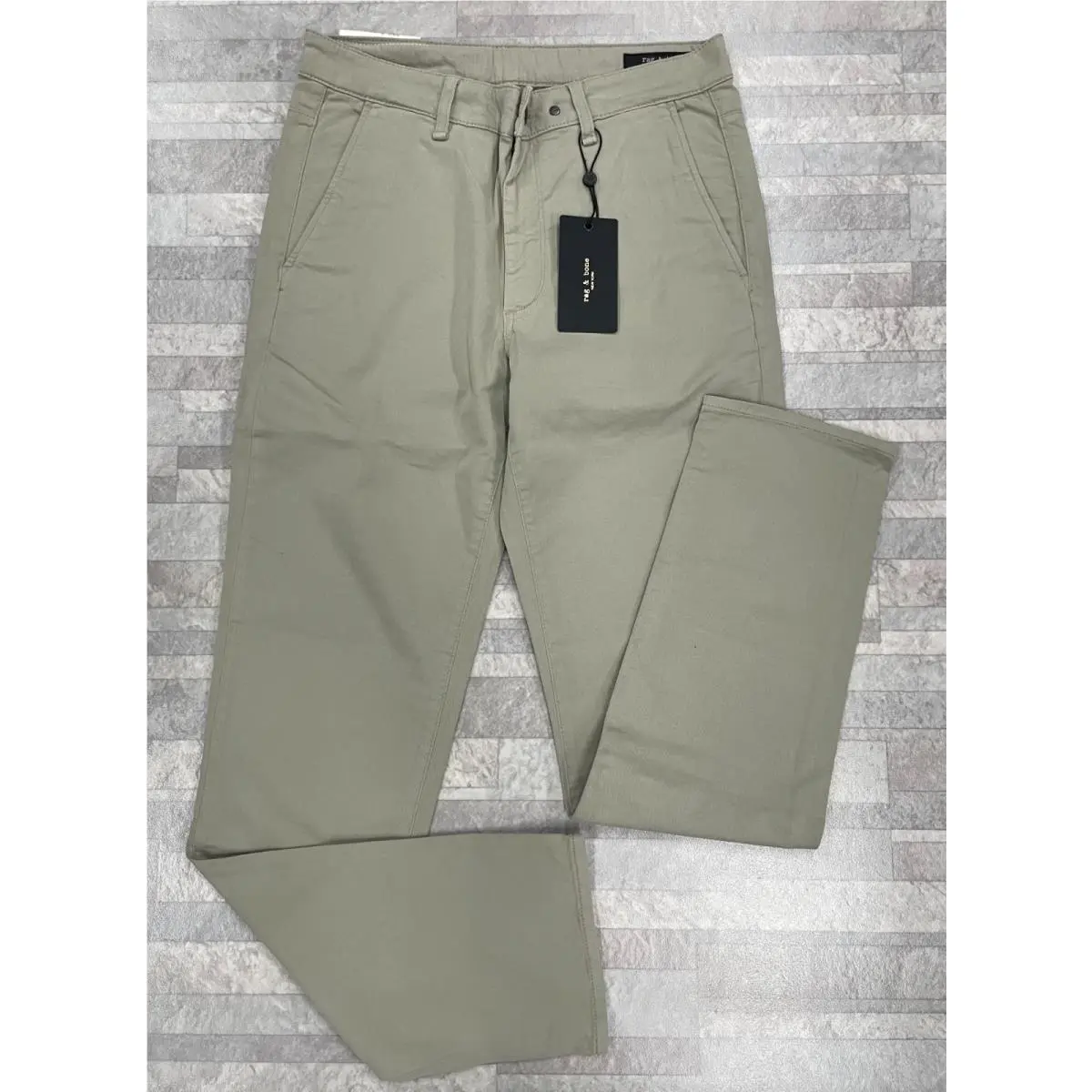 Rag Bone Fit 2 Stretch Twill Chino In Leaf Grey Size: 32 by Rag & Bone