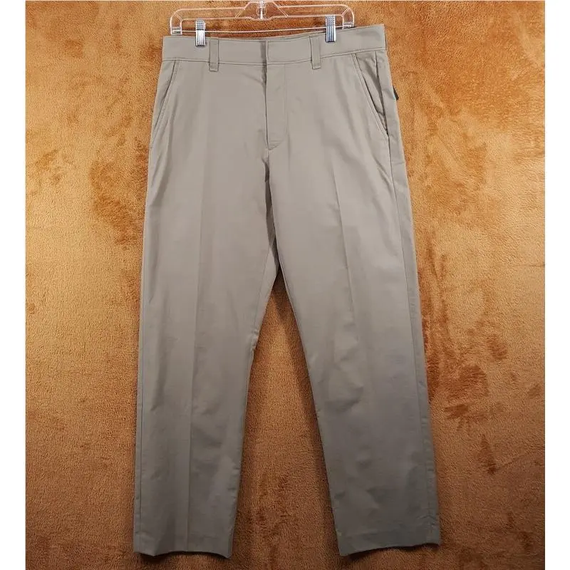 Rag Bone Pants Mens Size 32 Tan Chino Straight Leg Nylon Cotton Haydon