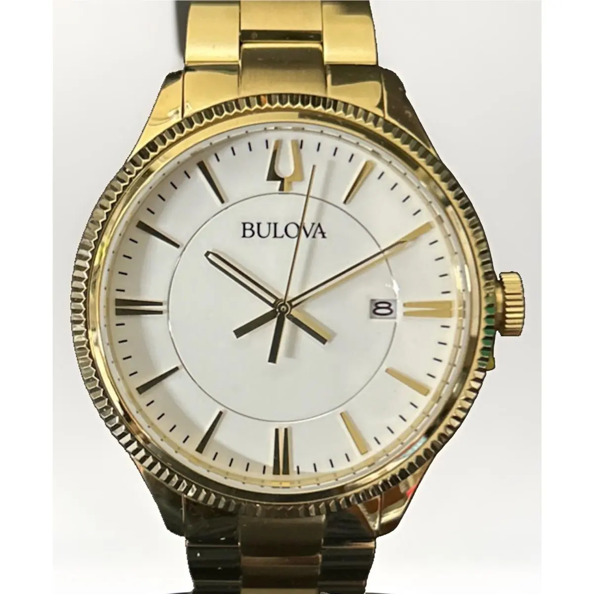 Men`s Bulova Gold Classic Chronograph 97B239 Quartz