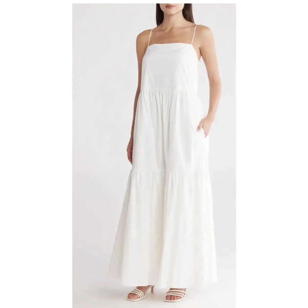 Rag and Bone Ladies Leilah Poplin Dress Size XS White by Rag & Bone