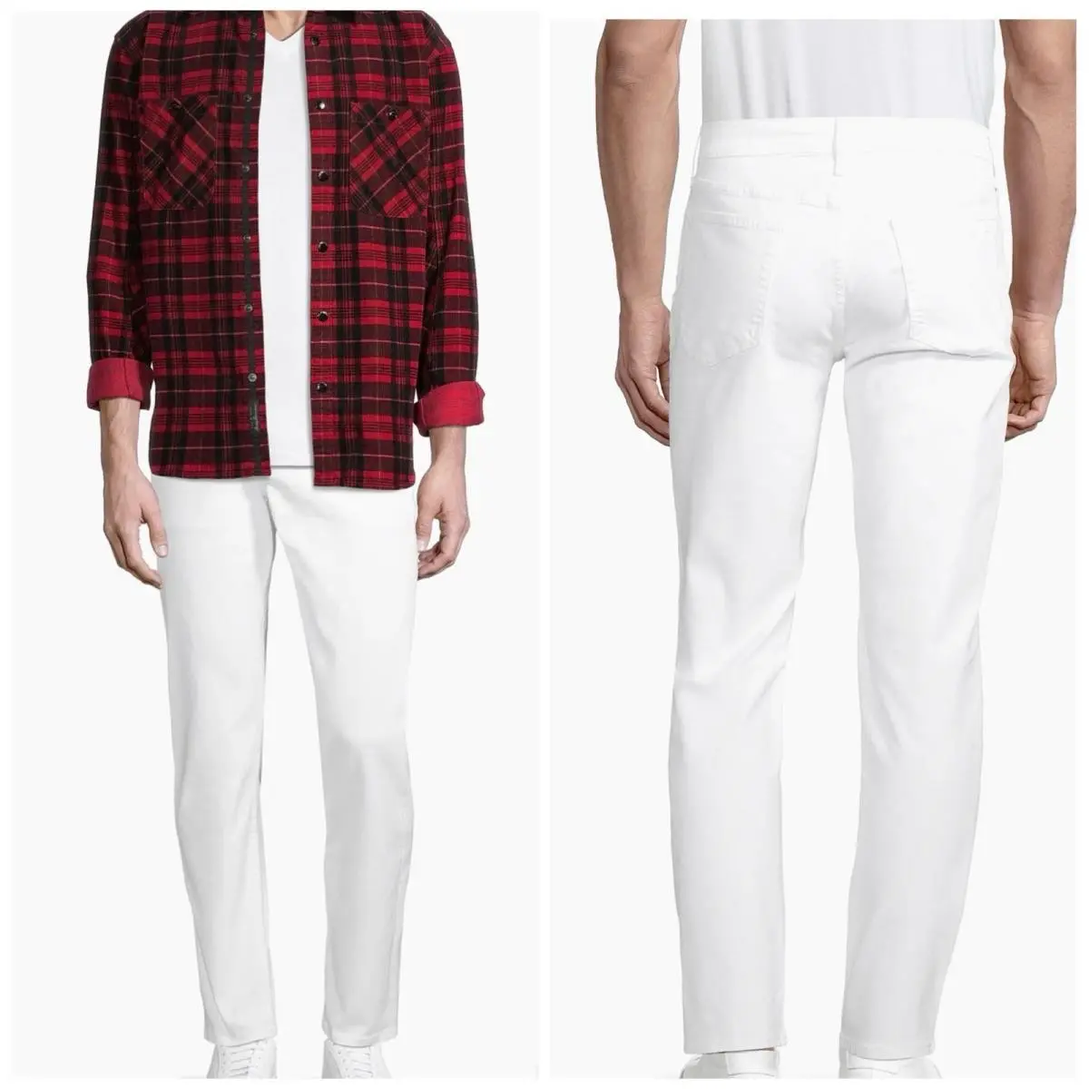 Rag Bone Fit 2 Stretch Slim Jeans In Optic White Size:28x32 by Rag & Bone