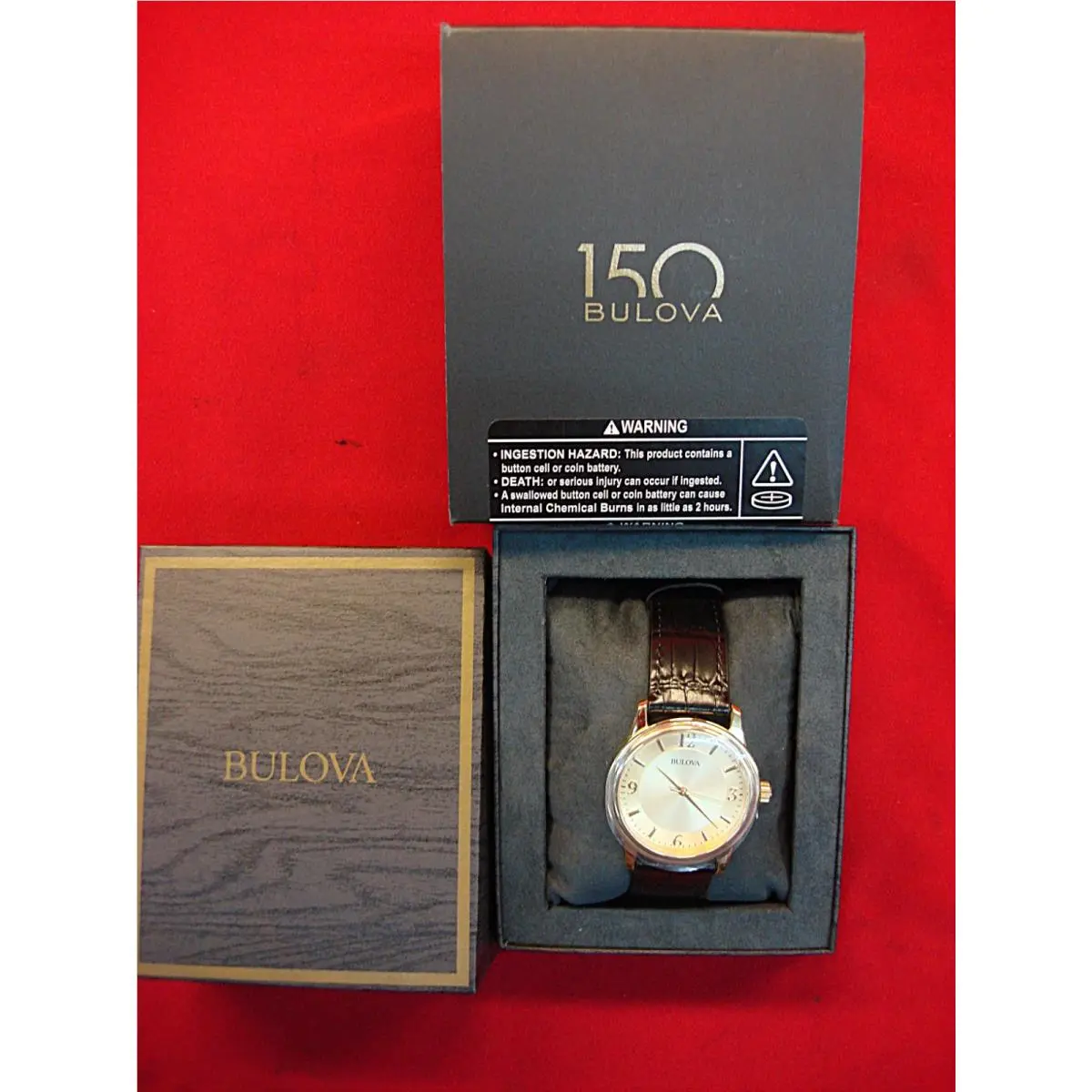 Bulova Mod. 97A70 150TH Anniversary Wristwatch - IN O.b. Etc