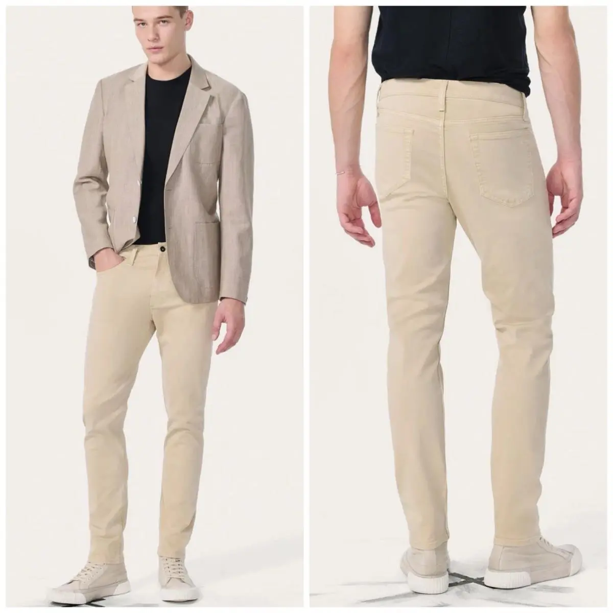 Rag Bone Fit 2Aero Stretch Jeans In Light Beige Size: 31x32 by Rag & Bone
