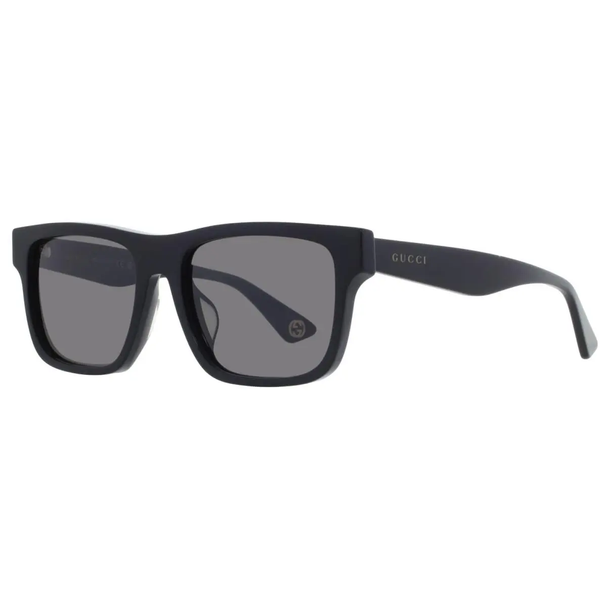 Grey Square Men`s Sunglasses GG1618SA 001 56 GG1618SA 001 56 by Gucci