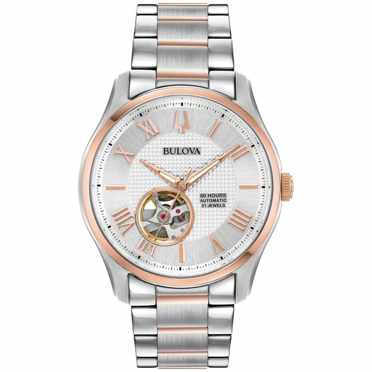 Bulova 98A213 Wilton Automatic Silver-tone Stainless Steel Watch