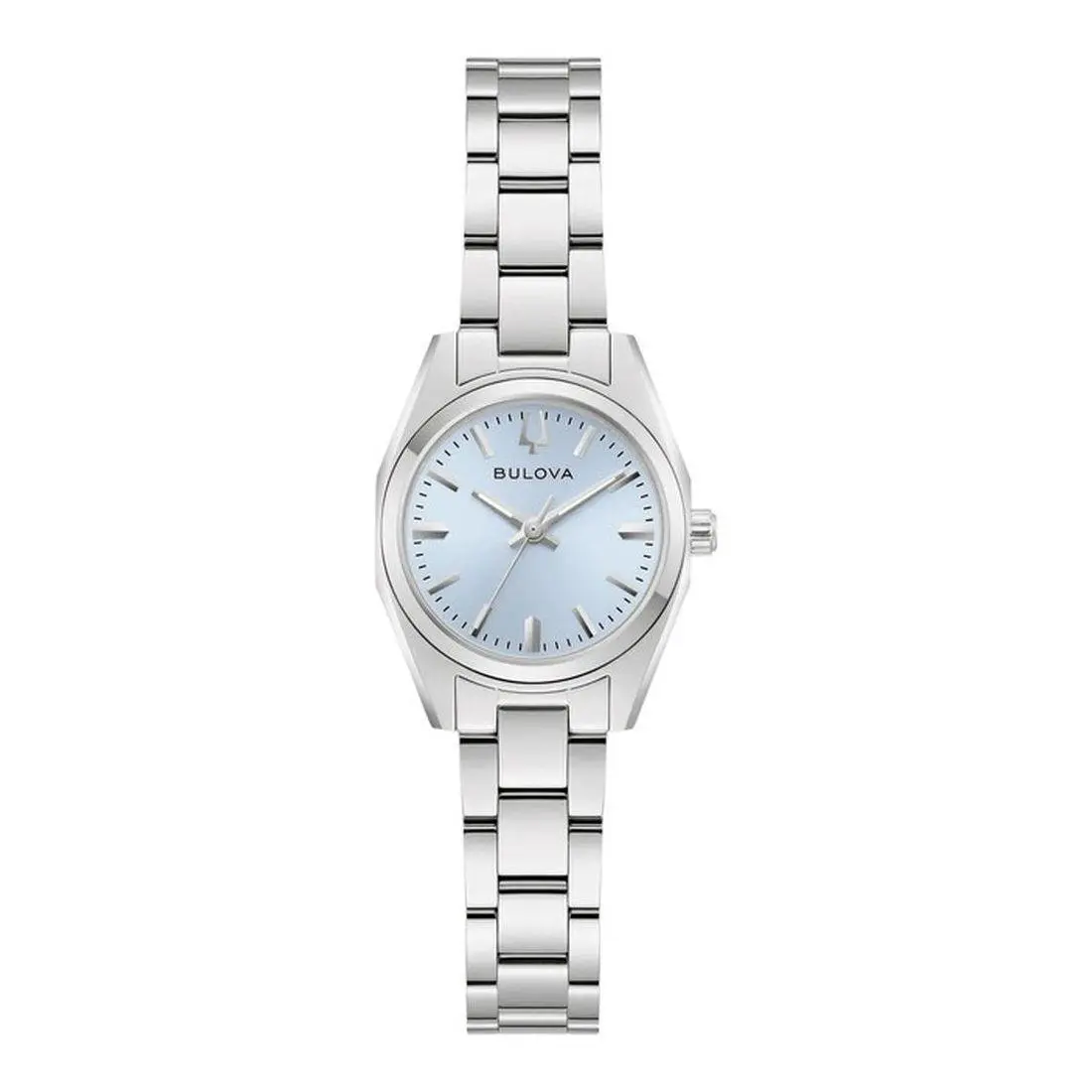 Bulova Surveyor Blue Dial Women`s Quartz Watch 96L345