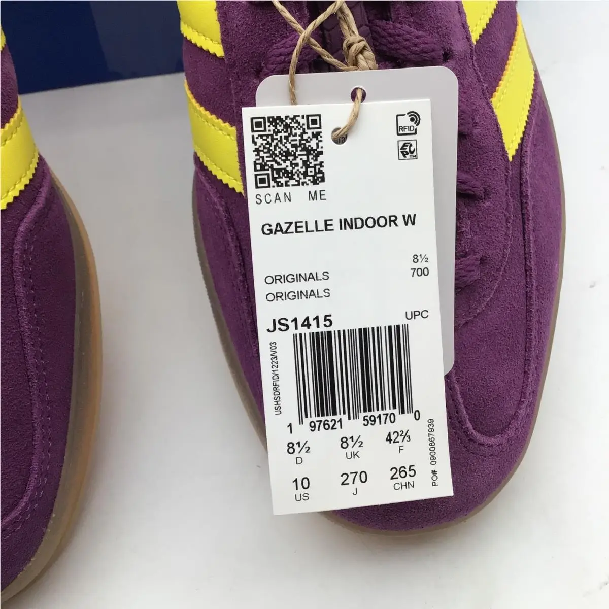Adidas shoes - adidas Gazelle Indoor - Gazelle Indoor - JS1415 - Purple 2