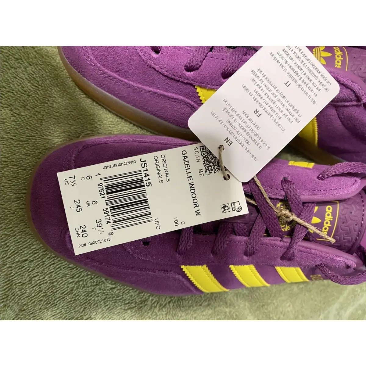 Adidas shoes - adidas Gazelle - Gazelle - JS1415 - Purple 2
