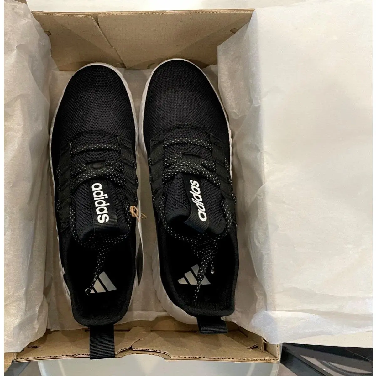 Adidas shoes - adidas Kaptir 3.0 Running Shoes - IF7318 - Black, Manufacturer: Core Black/Core Black/Cloud White (UPC: 196465919572) 8