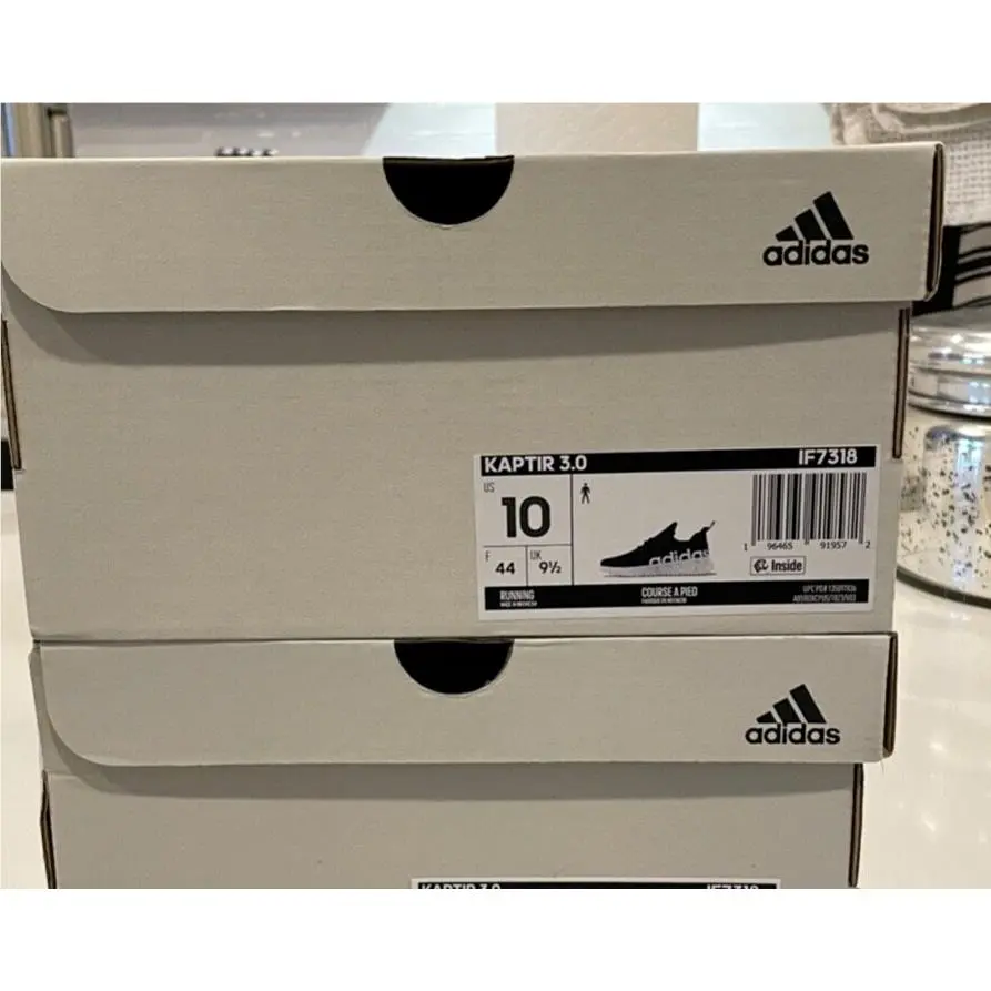 Adidas shoes - adidas Kaptir 3.0 Running Shoes - IF7318 - Black, Manufacturer: Core Black/Core Black/Cloud White (UPC: 196465919572) 10