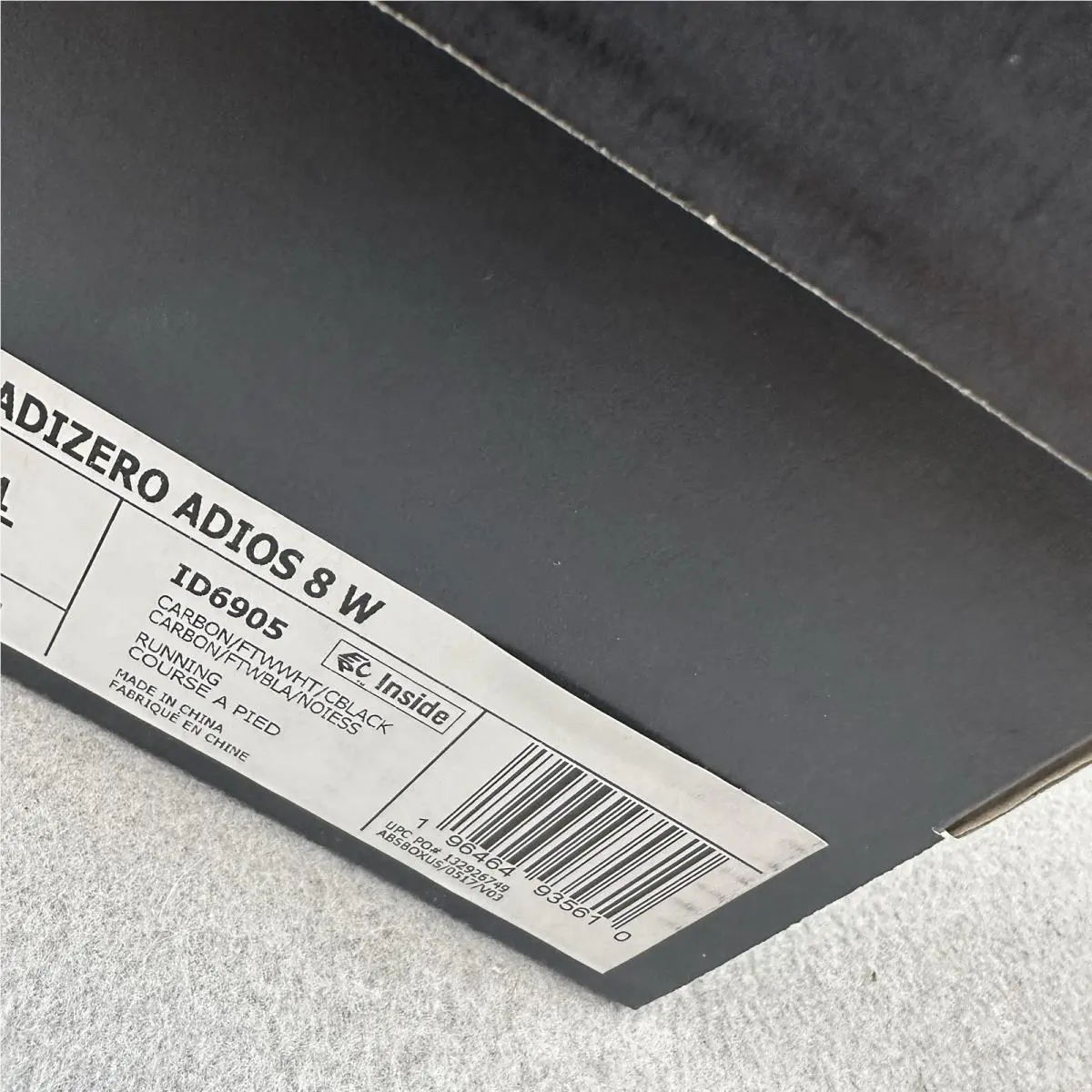 Adidas shoes - adidas adizero Adios - adizero Adios - ID6905 - Black 7