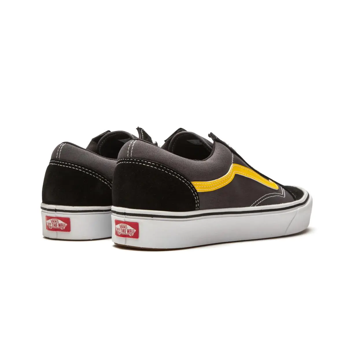 Vans shoes - Black Gray White Lemon 6