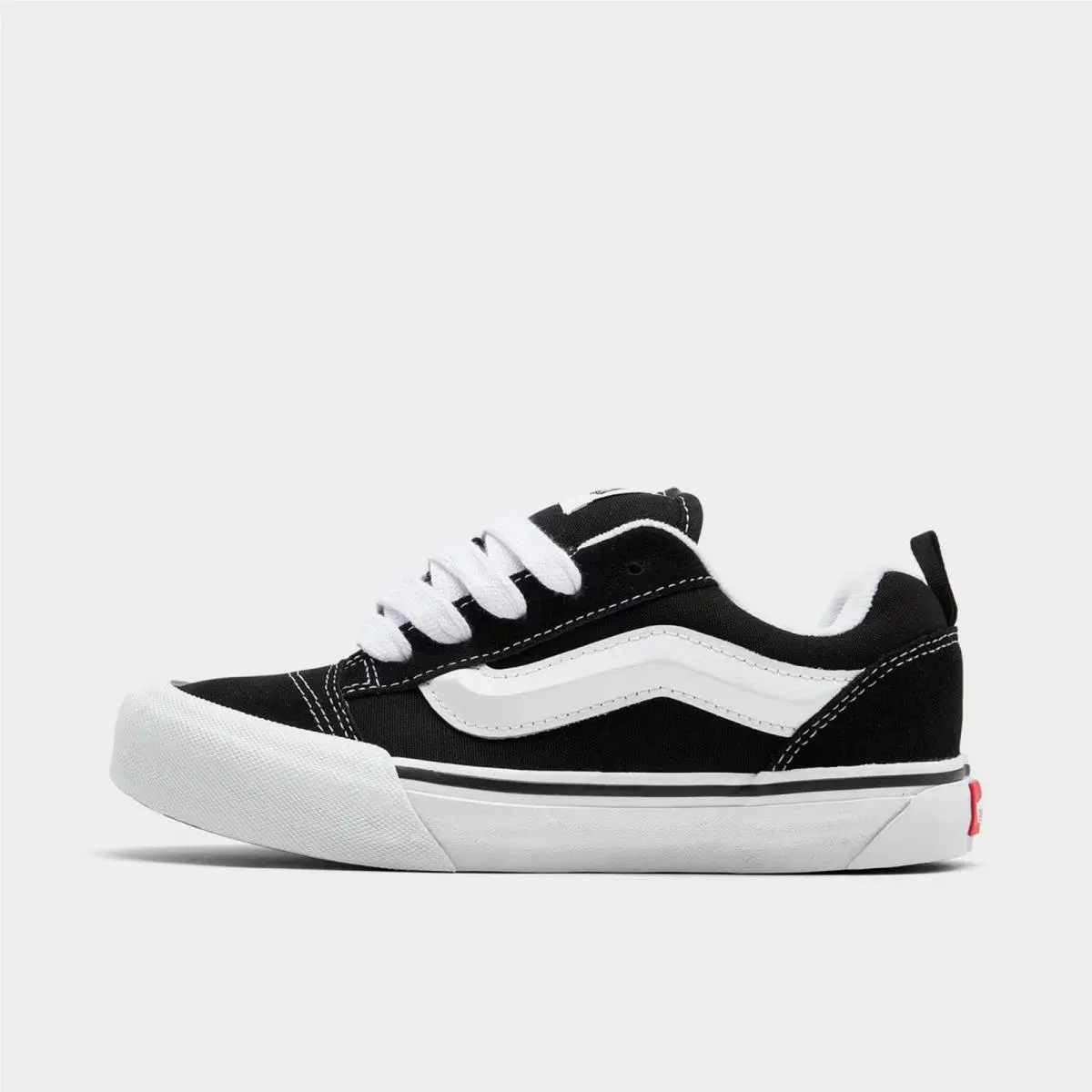 Little Kids` Vans Knu Skool Casual Shoes Black/white 00CYU6BT 001