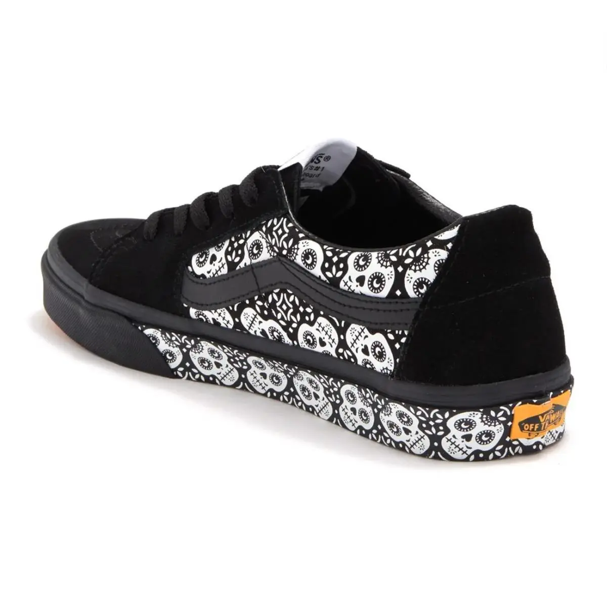 Vans shoes - Black / Print / White 8