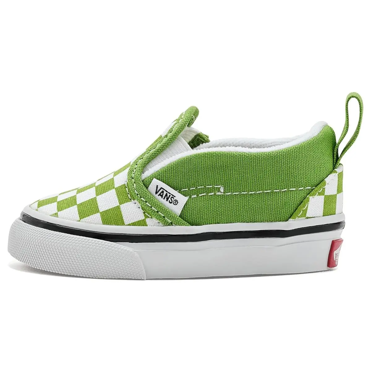 Vans shoes - Color Theory Checkerboard Lime Burst 9