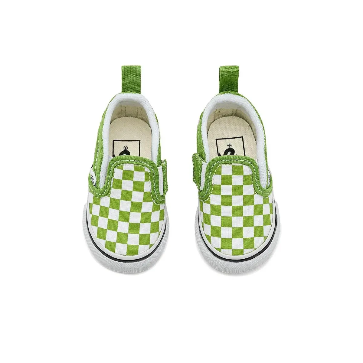 Vans shoes - Color Theory Checkerboard Lime Burst 7
