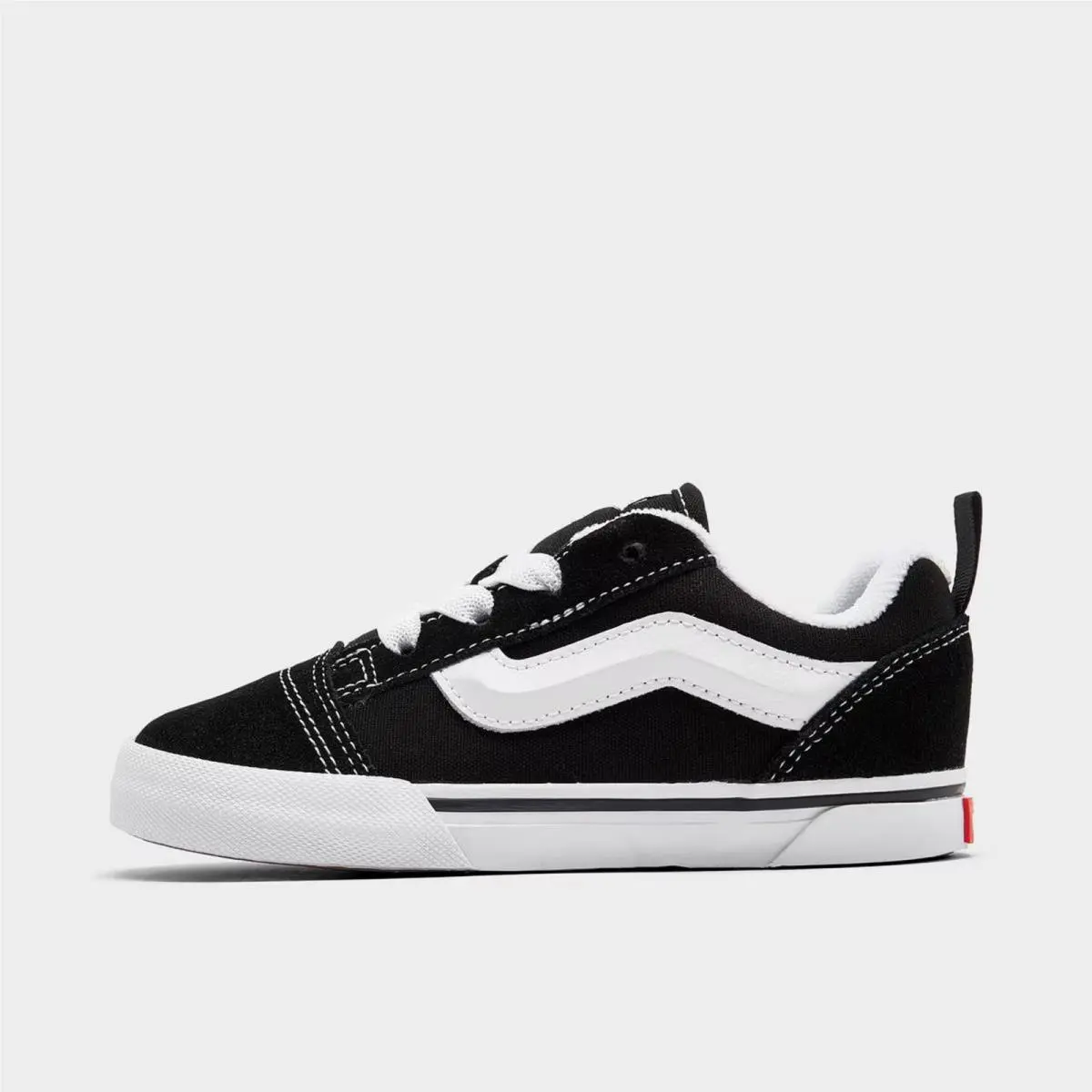 Kids` Toddler Vans Knu Skool Casual Shoes Black/white 00D0K6BT 001