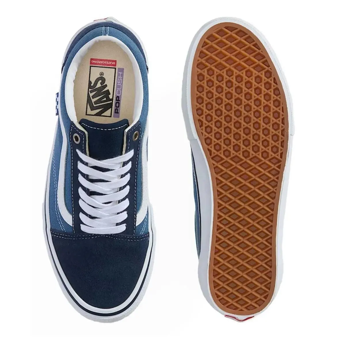 Vans shoes - VANS Old Skool - Old Skool - Multicolor, way: Navy White 6