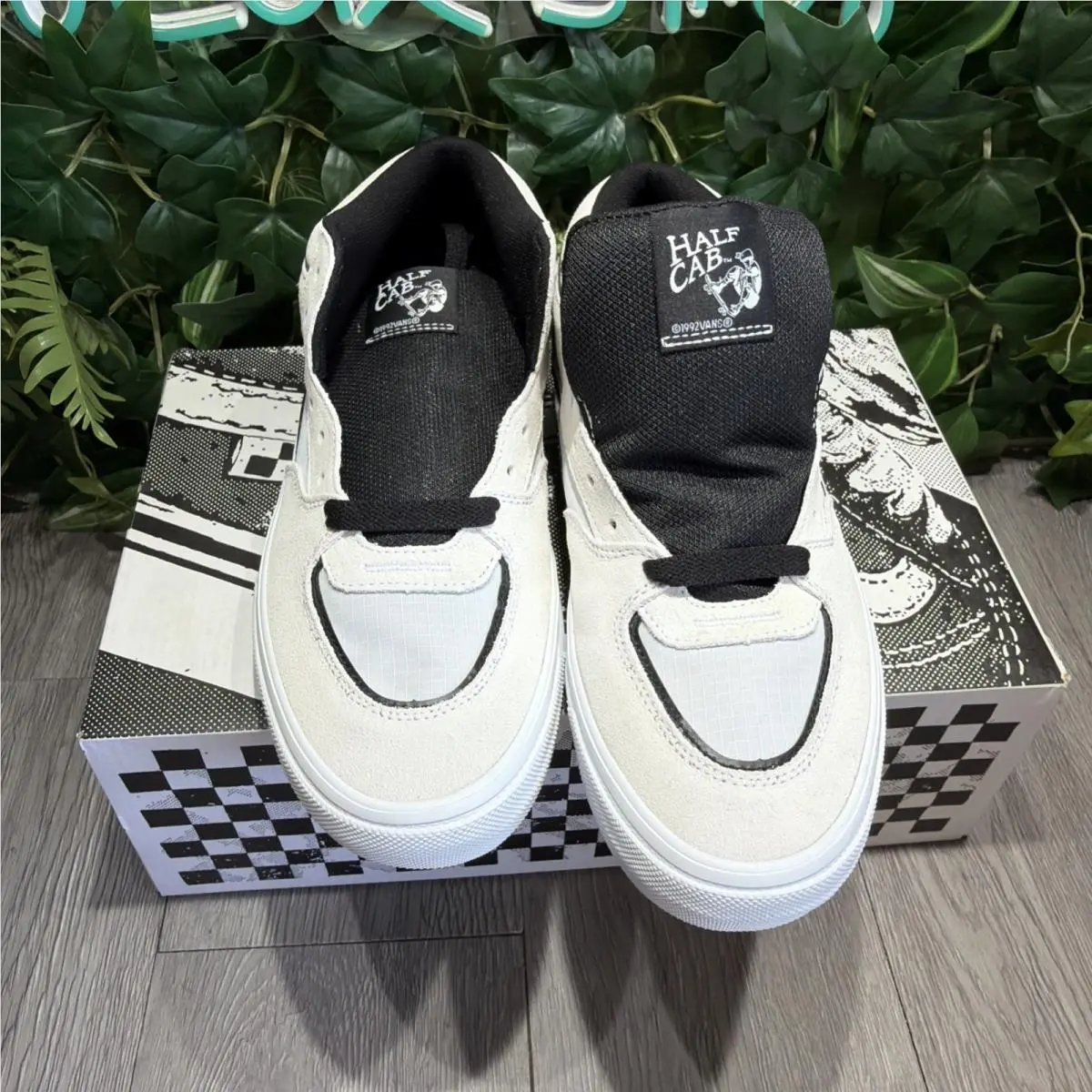 Vans shoes - Half Cab Waffle Cup - Half Cab Waffle Cup - White 0