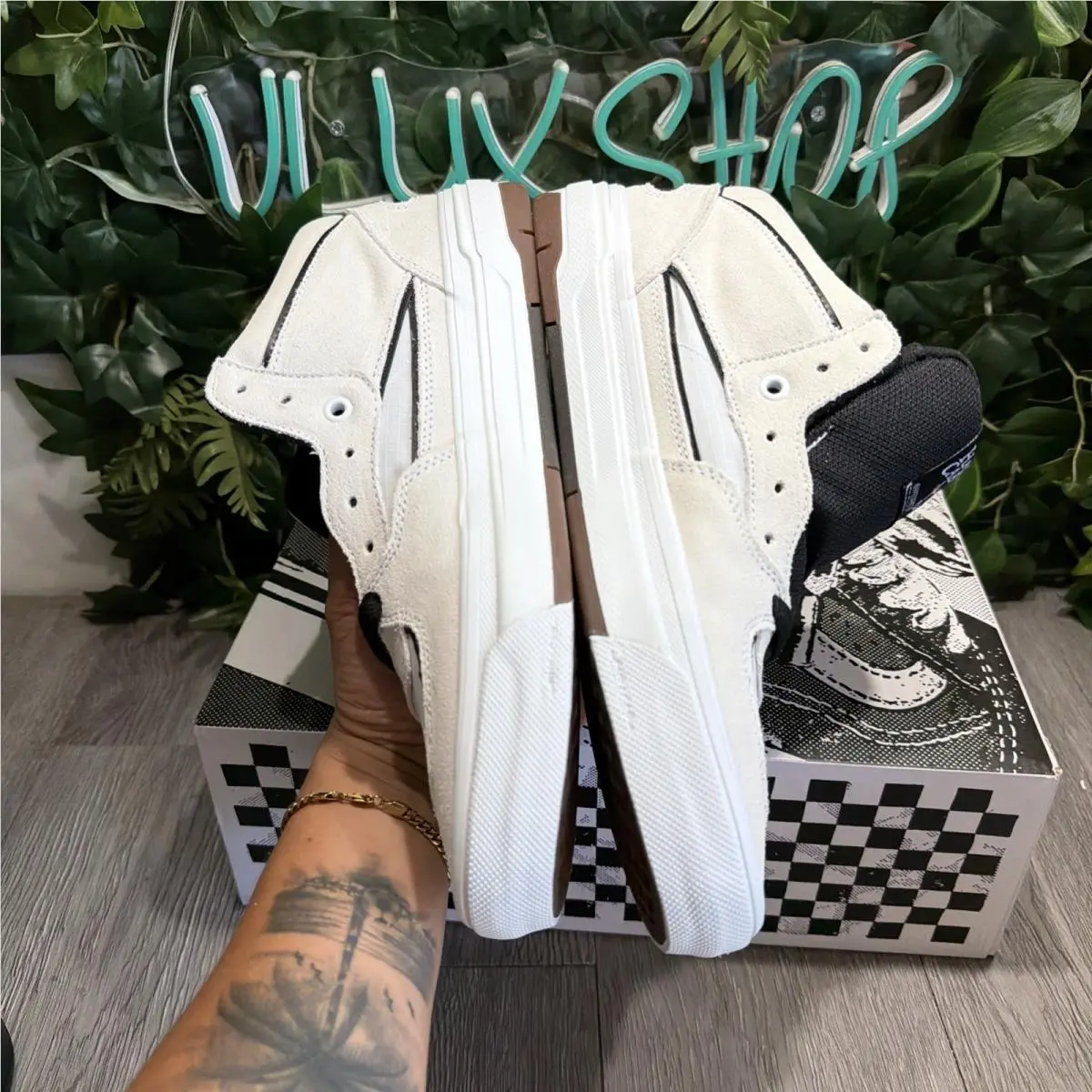 Vans shoes - Half Cab Waffle Cup - Half Cab Waffle Cup - White 7