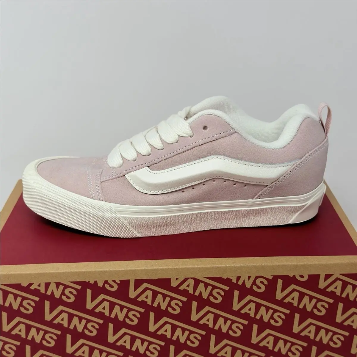 Vans shoes - Vans Knu Skool - Knu Skool - Pink (UPC: 0197804317547) 1
