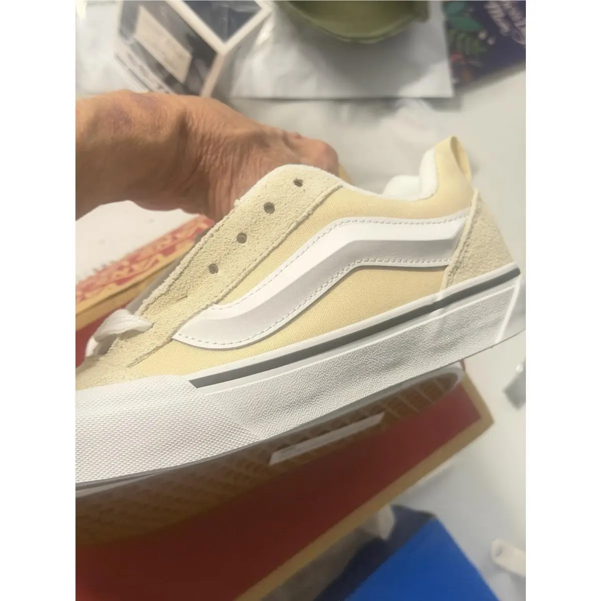 Vans shoes - VANS Knu Skool - Knu Skool - Ivory 2