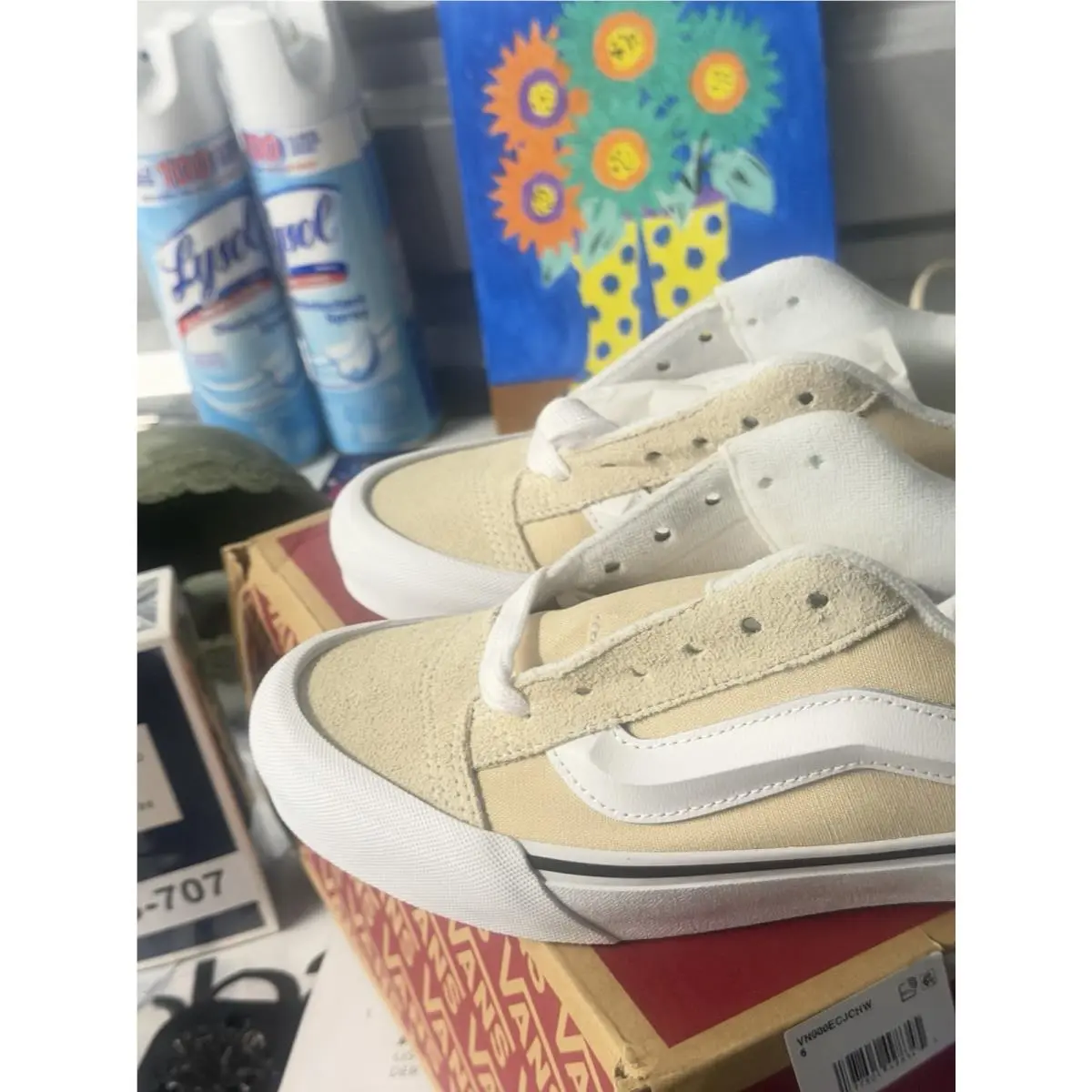 Vans shoes - VANS Knu Skool - Knu Skool - Ivory 4