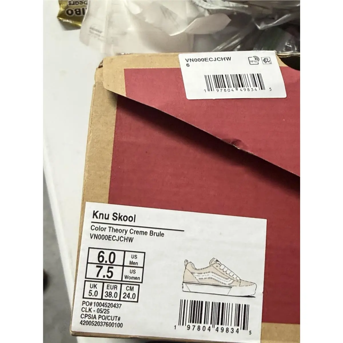 Vans shoes - VANS Knu Skool - Knu Skool - Ivory 6