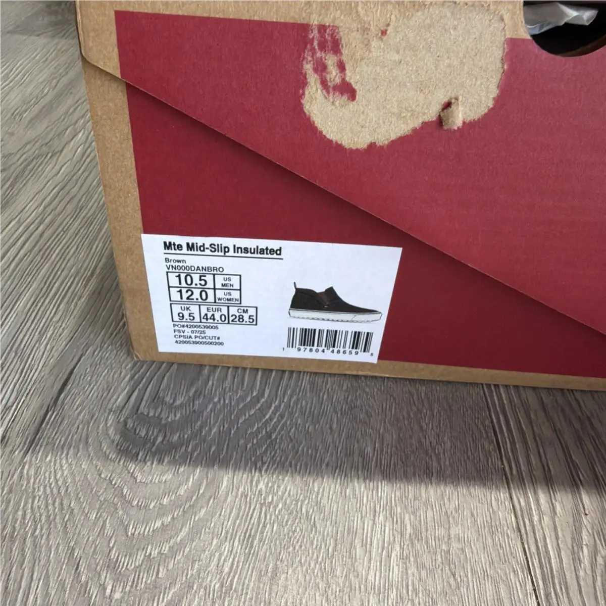 Vans shoes - Mid-Slip - Brown 5