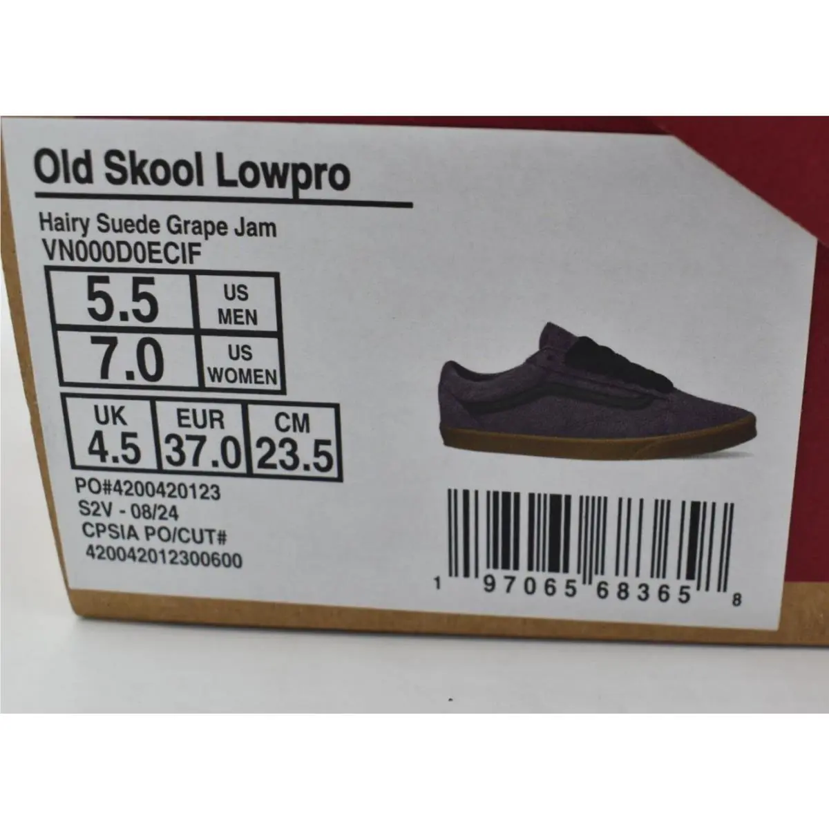 Vans shoes - VANS Old Skool - Old Skool - Purple (UPC: 197065683658) 10