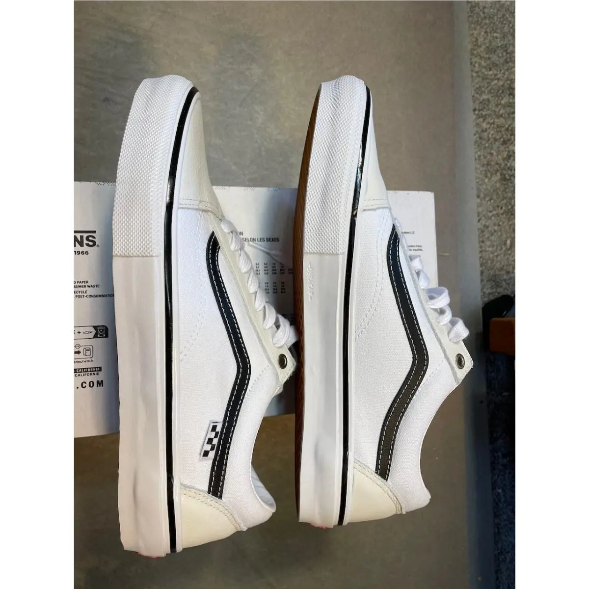 Vans shoes - Vans Skate Old Skool - Skate Old Skool - VN0A5FCBWWW - White 2