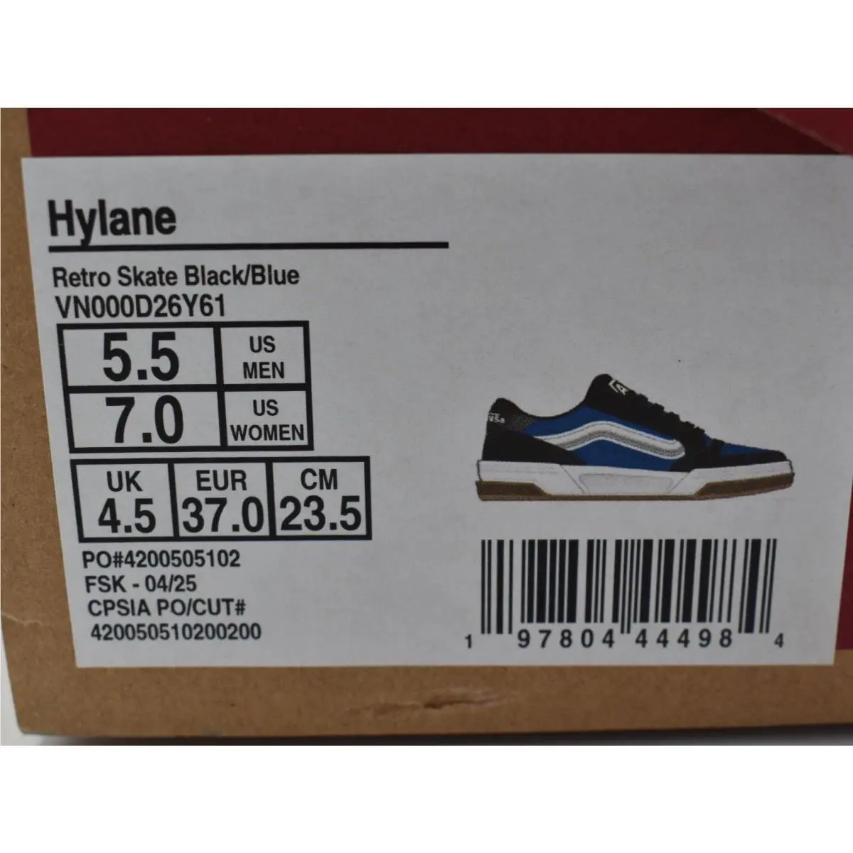 Vans shoes - VANS Skate - Skate - Multicolor (UPC: 197804444984) 9