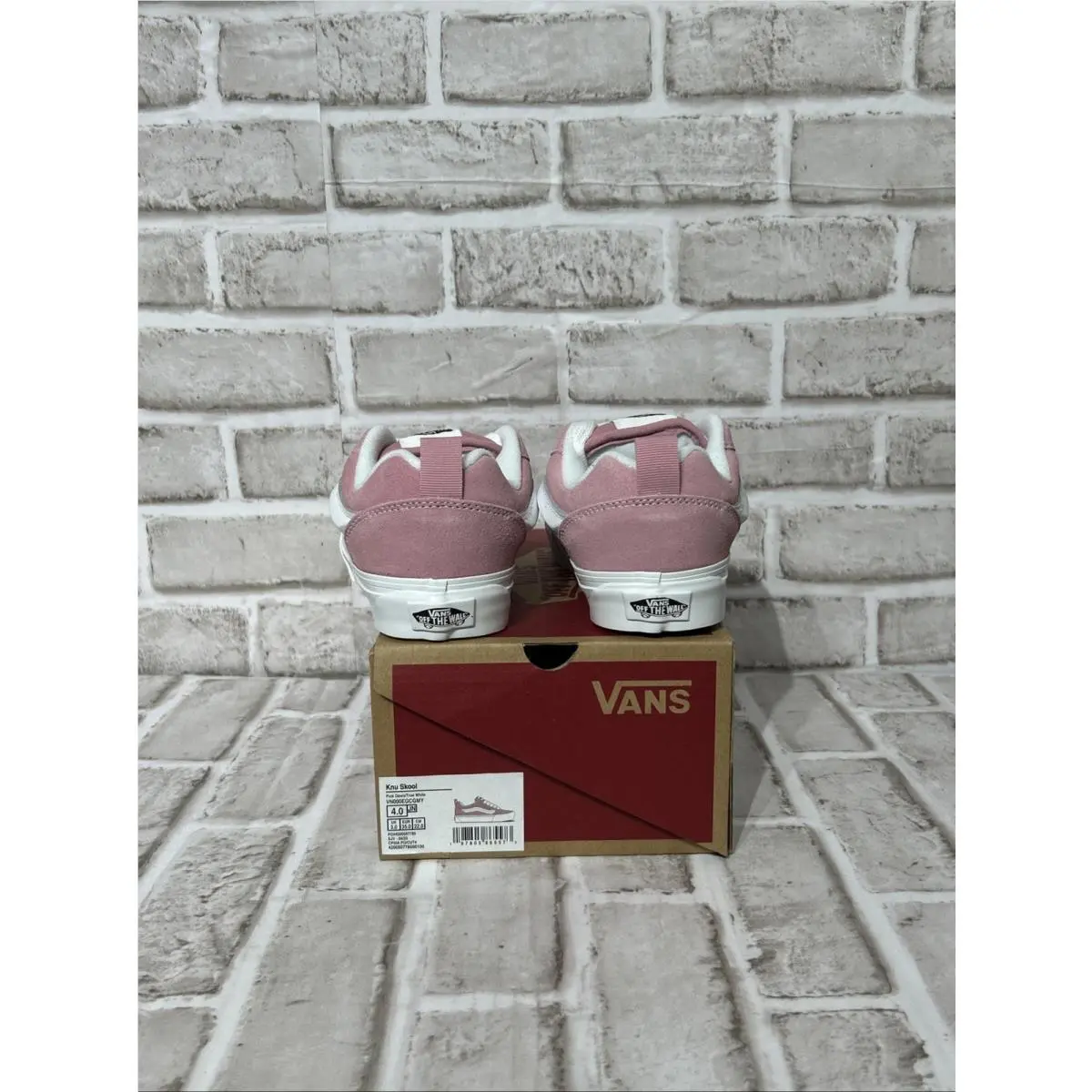 Vans shoes - VANS Knu Skool - Knu Skool - VN000EGCGMY - Pink 0