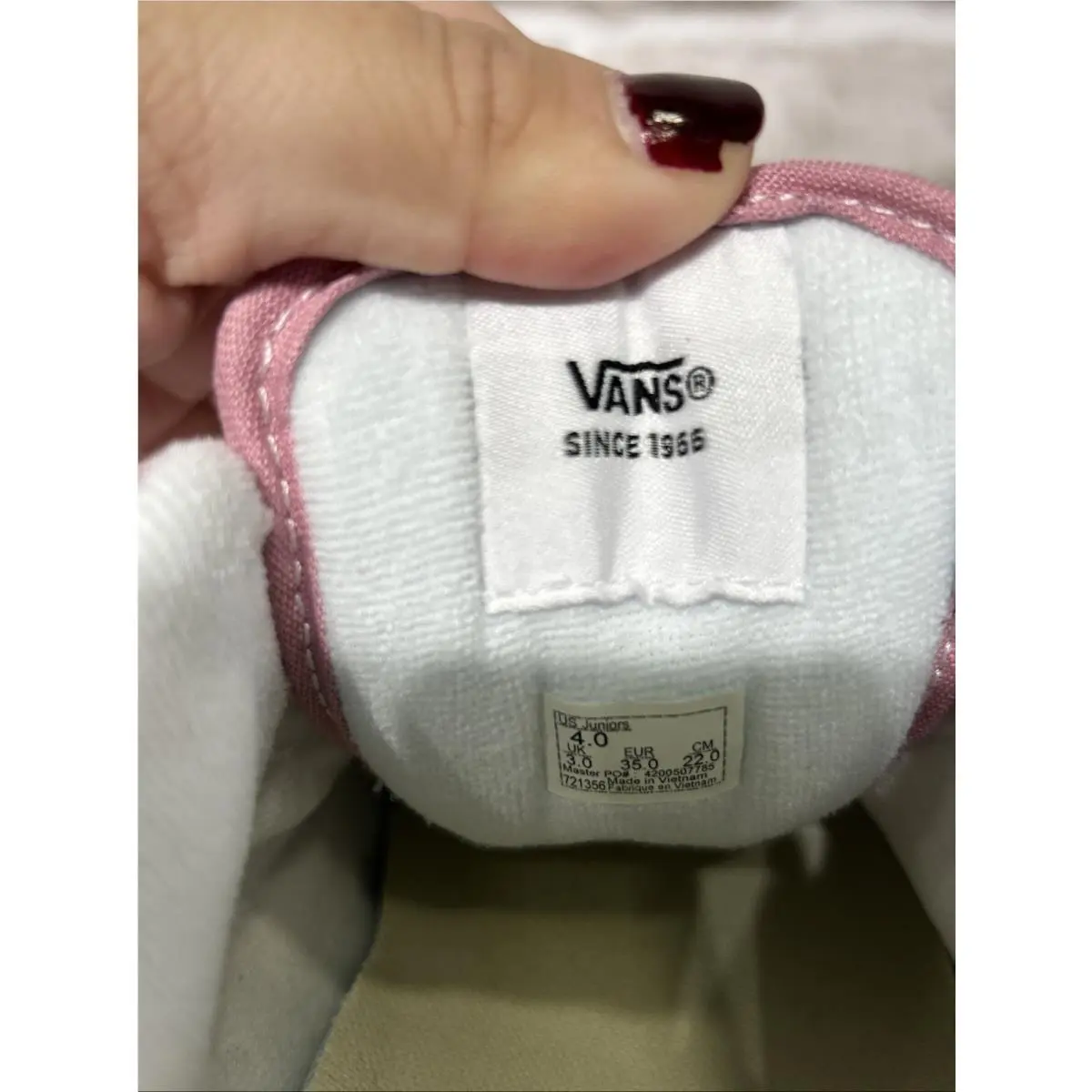 Vans shoes - VANS Knu Skool - Knu Skool - VN000EGCGMY - Pink 6