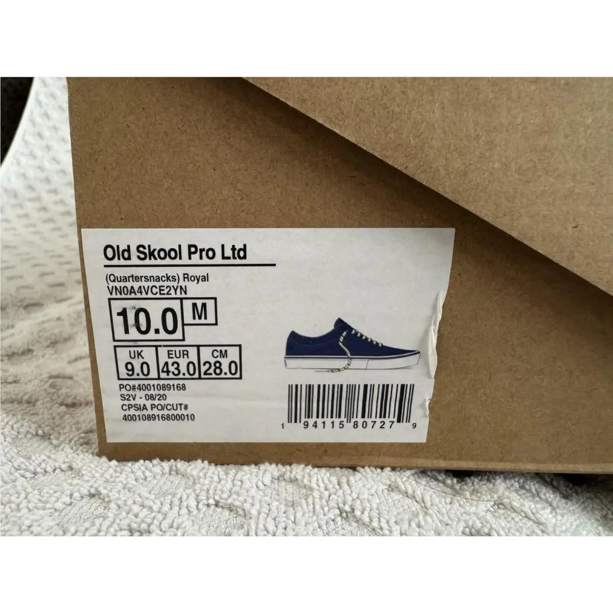 Vans shoes - VANS Old Skool - Old Skool - VN0A4VCE2YN1 - Blue 15