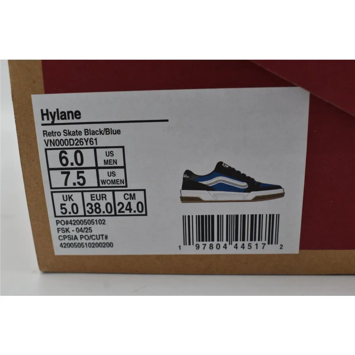 Vans shoes - VANS Skate - Skate - Multicolor (UPC: 197804445172) 9