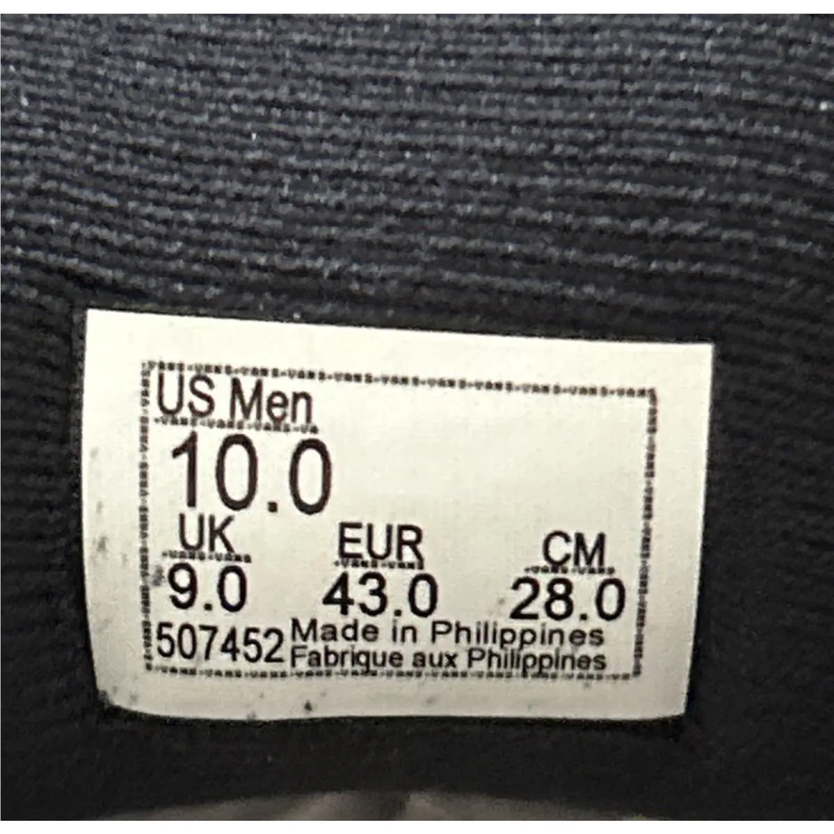 Vans shoes - VANS Filmore - Filmore - Black/Grey 9