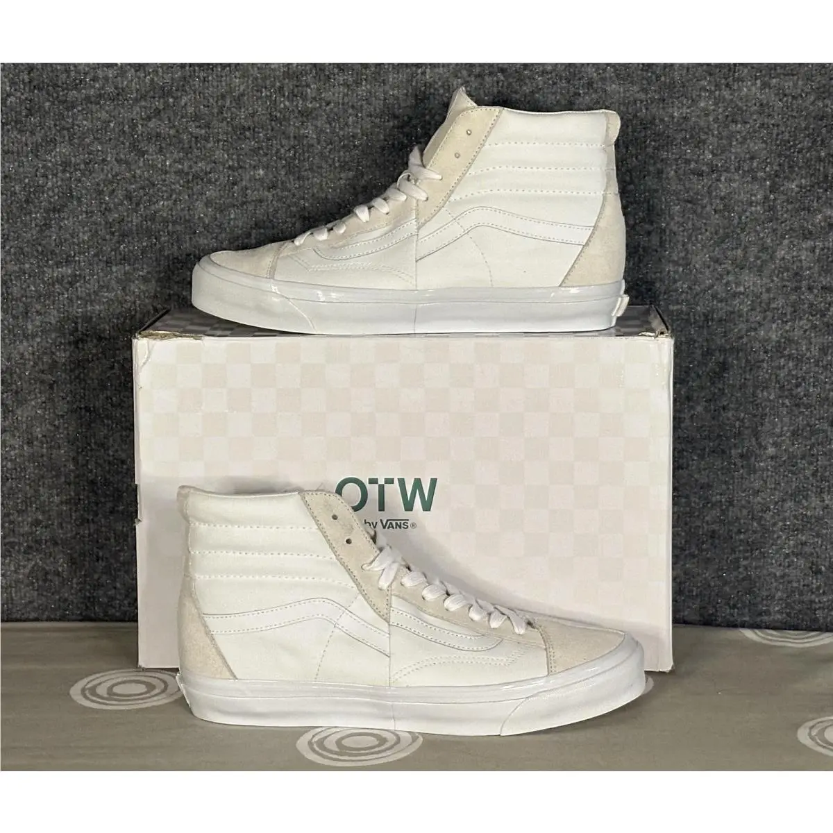 Size 12 Men - Vans X Otw Clash The Wall Sk8 Hi Shoes T7