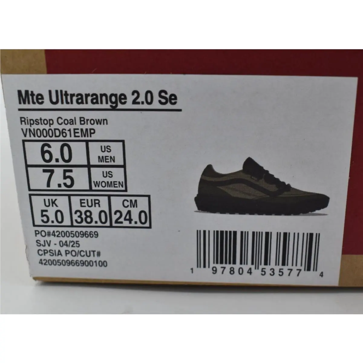 Vans shoes - VANS UltraRange - UltraRange - Brown (UPC: 197804535774) 11