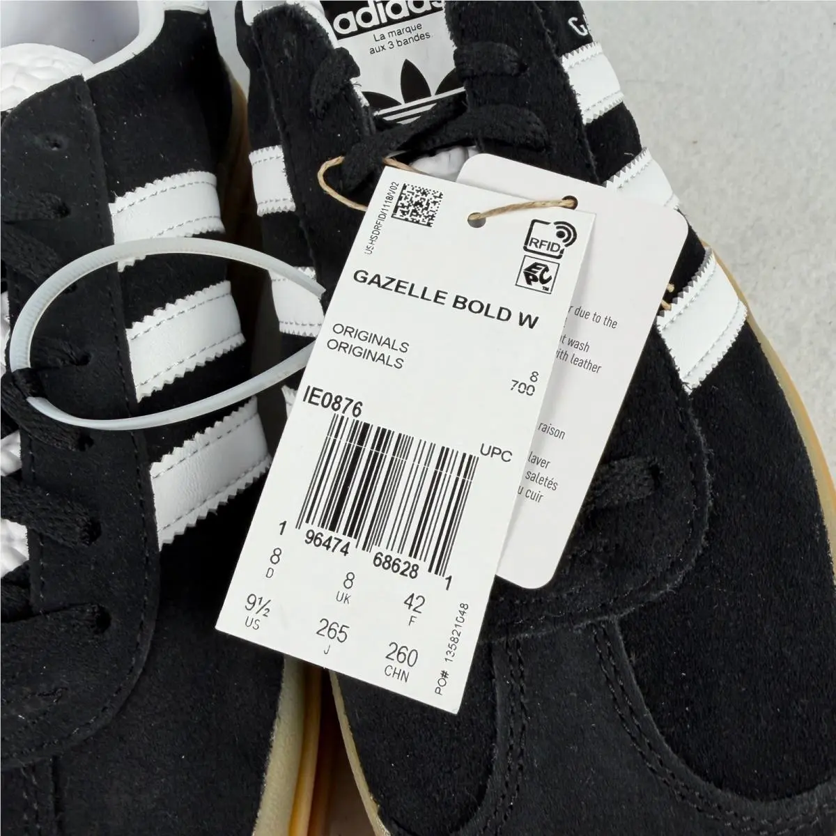Adidas shoes - adidas Gazelle Bold - Gazelle Bold - Black 4