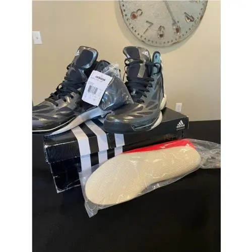 Adidas shoes - adidas adiZero Crazylight 2 - adiZero Crazylight - G59478 - Black/ Silver/White 6