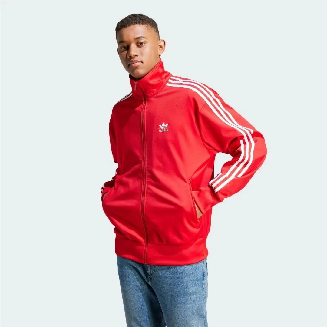 Adidas clothing - adidas Firebird - Firebird - IJ7060 - Red 4