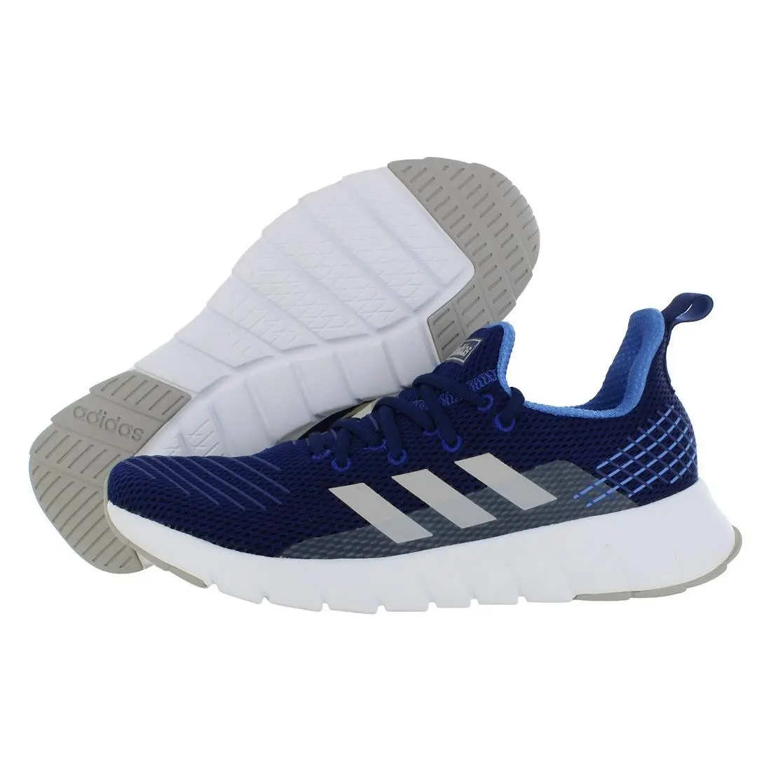 Adidas Asweego Mens Shoes Size 8 Color: Dark Blue/grey/collegiate Royal