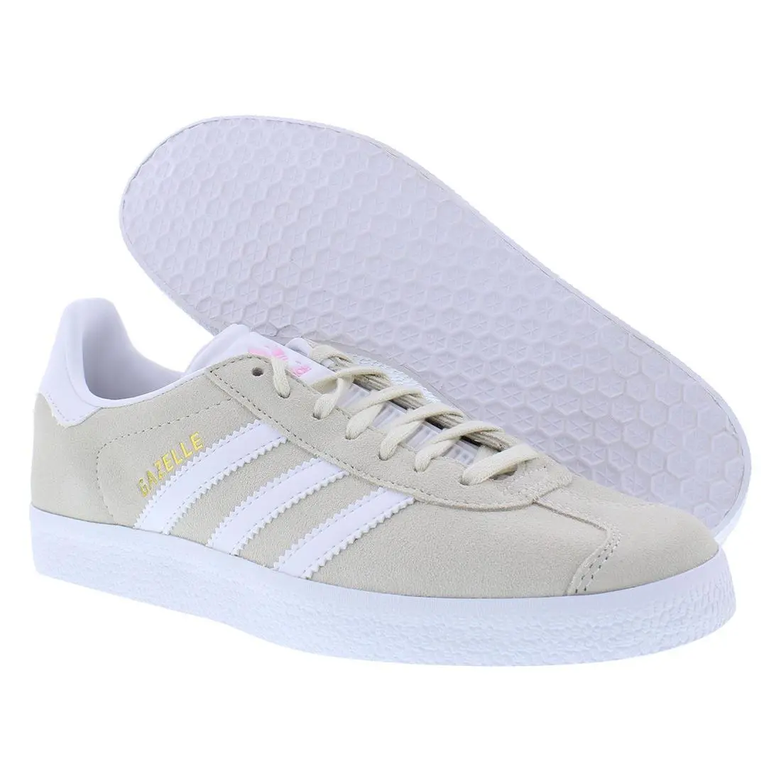 Adidas Gazelle Suede Womens Shoes Size 10 Color: Off White/footwear
