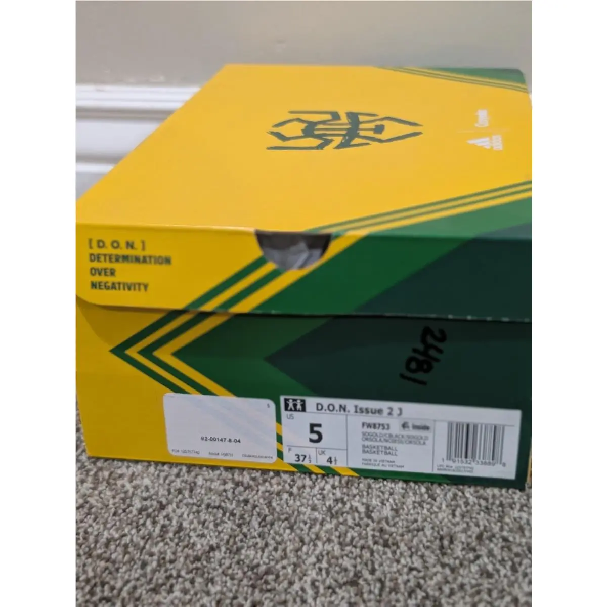 Adidas shoes - Adidas	D.O.N. Issue 2 - Issue - Yellow 8