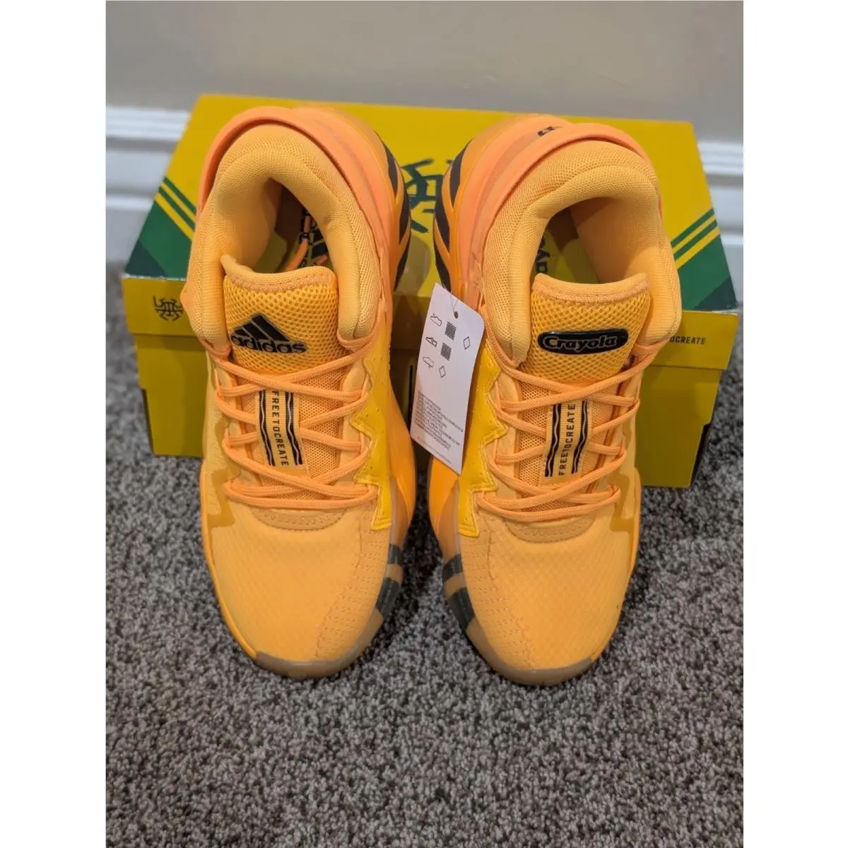 Adidas shoes - Adidas	D.O.N. Issue 2 - Issue - Yellow 1