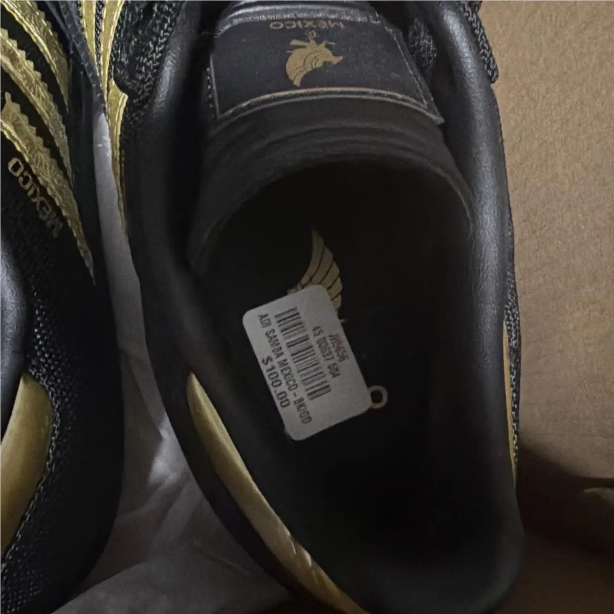 Adidas shoes - Gold/Black 3